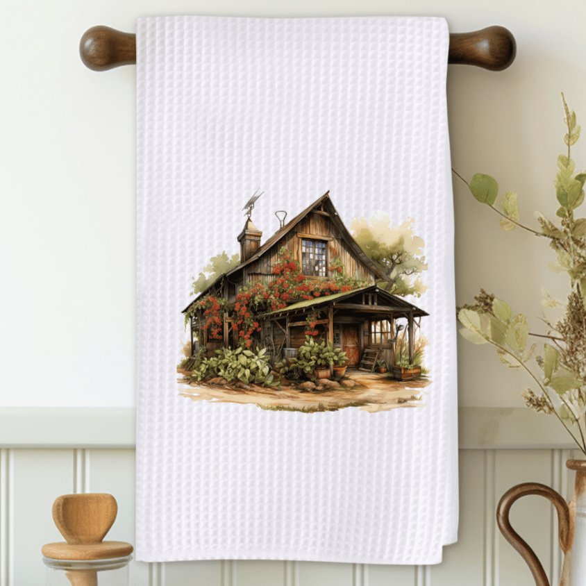 Barn Microfiber Decorative Towel