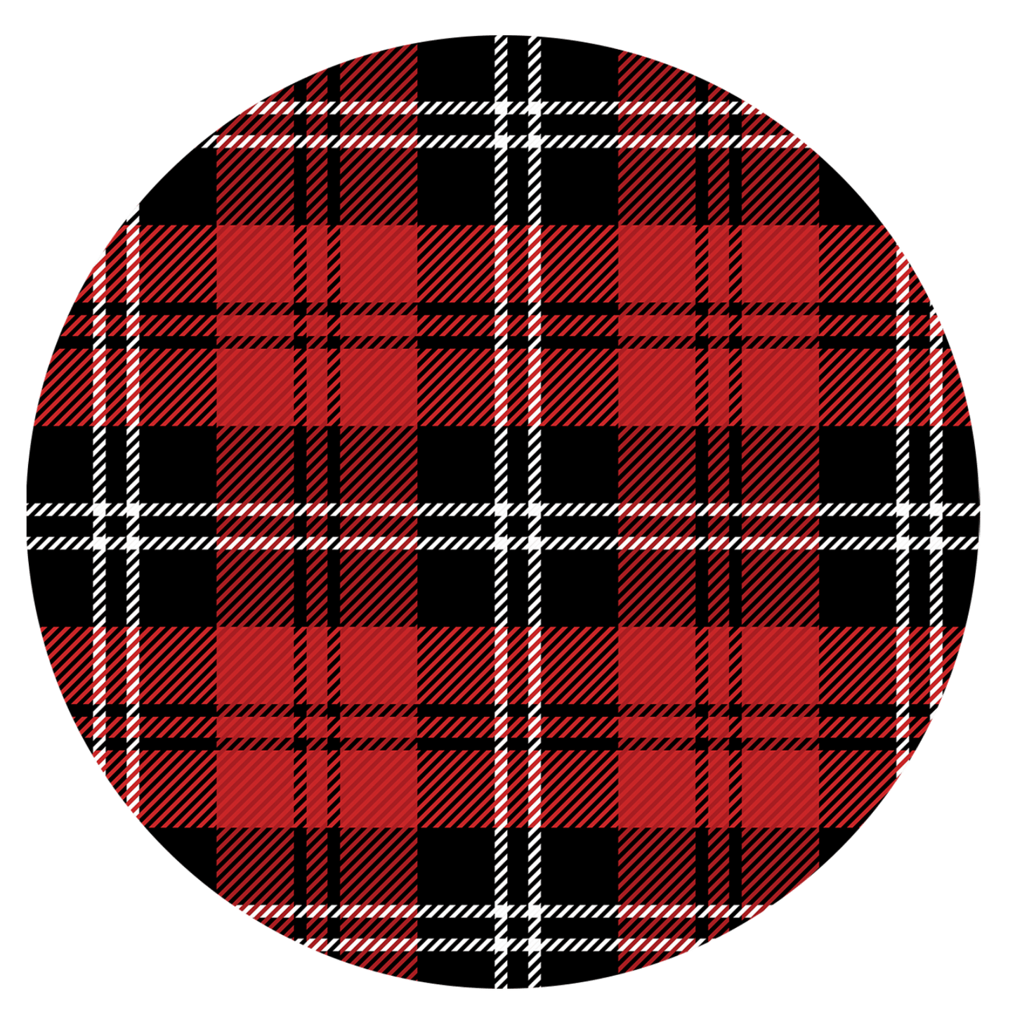 Red Checkered Car Coaster Set