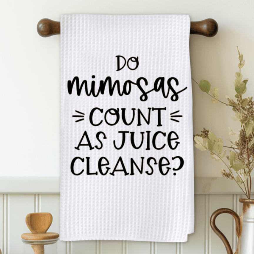 Do Mimosas Count As Juice Cleanse Microfiber Decorative Towel