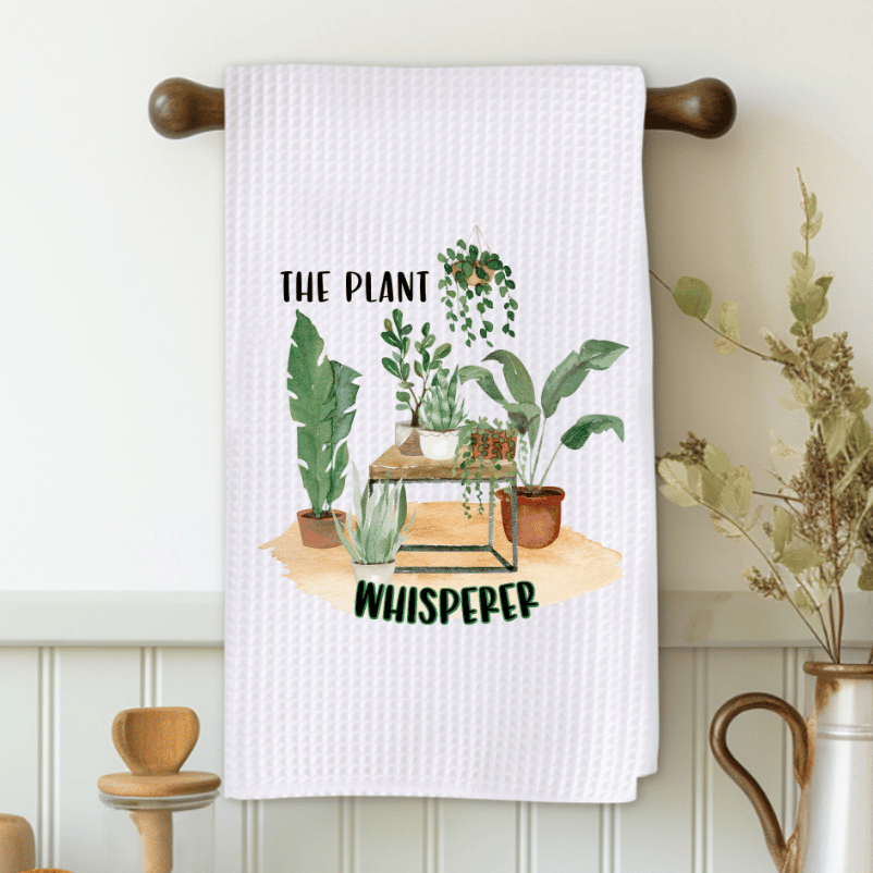 The Plant Whisperer Microfiber Decorative Towel