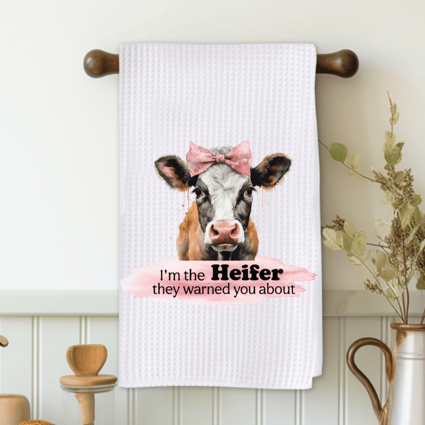 I'm The Heifer Microfiber Decorative Towel