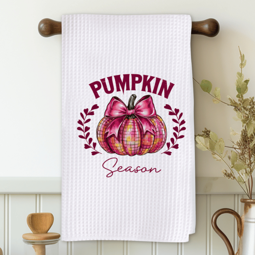 Pumpkin Season Microfiber Decorative Towel