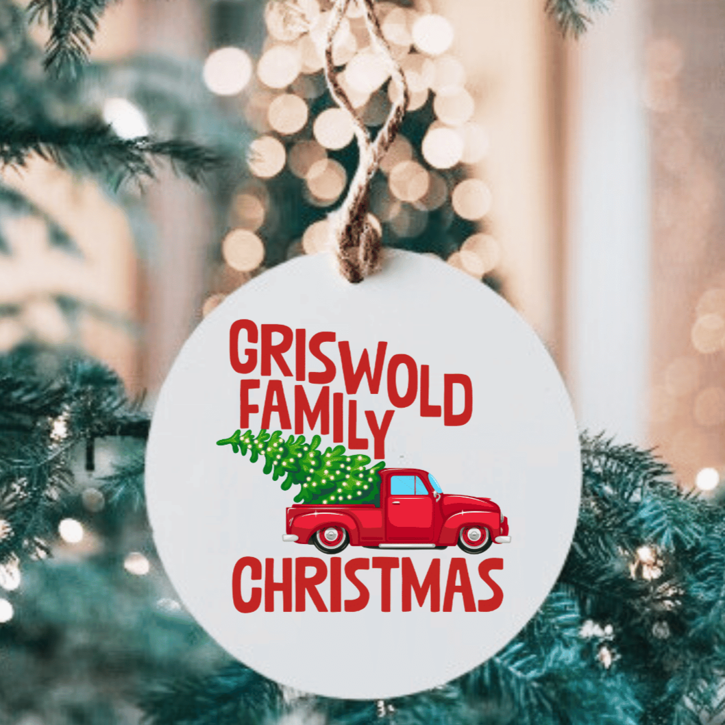 Griswold Family Christmas Small MDF Wood Ornament