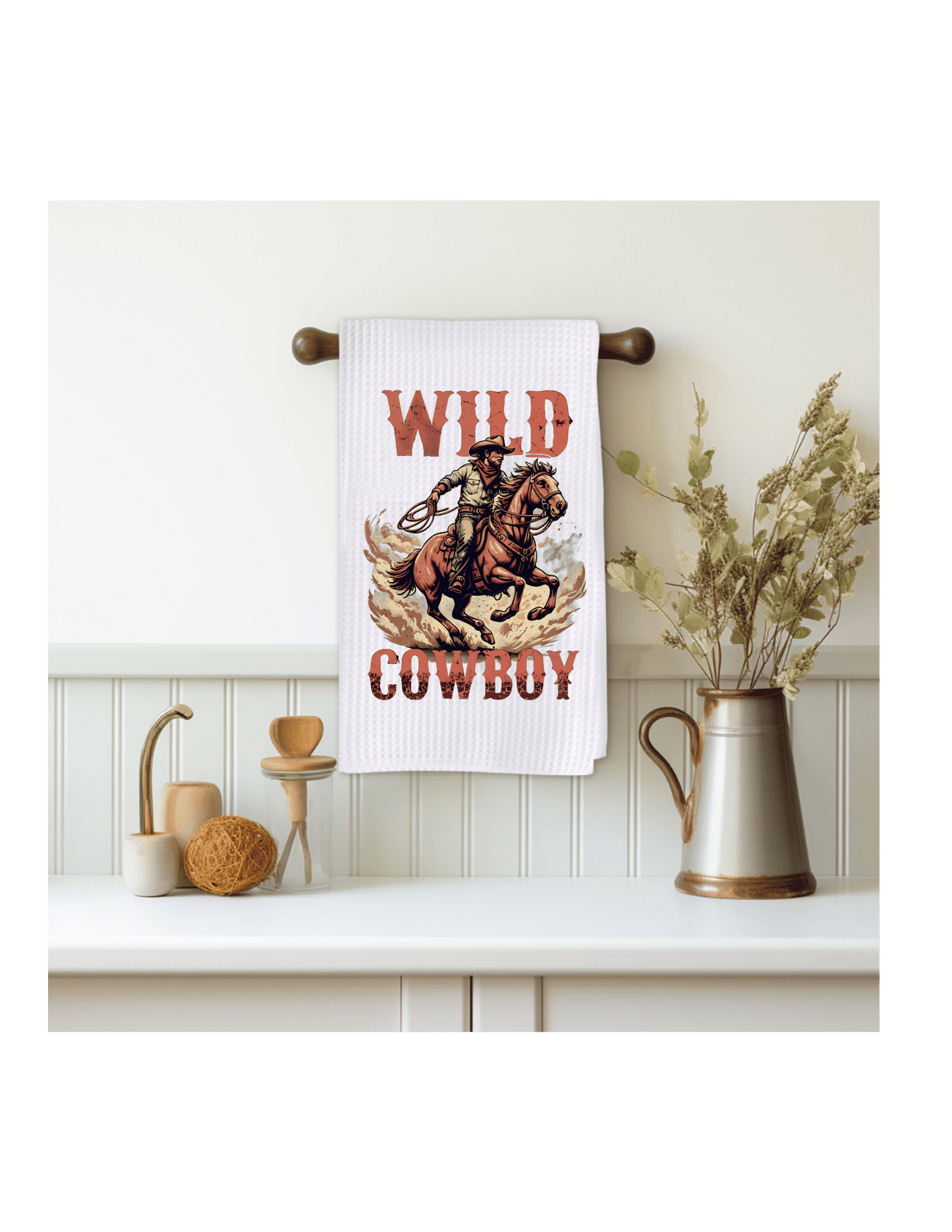 Wild Cowboy Microfiber Decorative Towel
