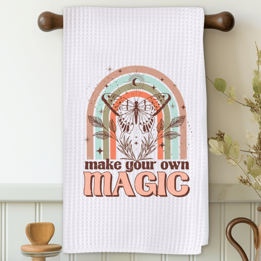 Make Your Own Magic Microfiber Decorative Towel