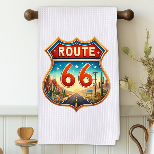 All American Road Sign Microfiber Decorative Towel