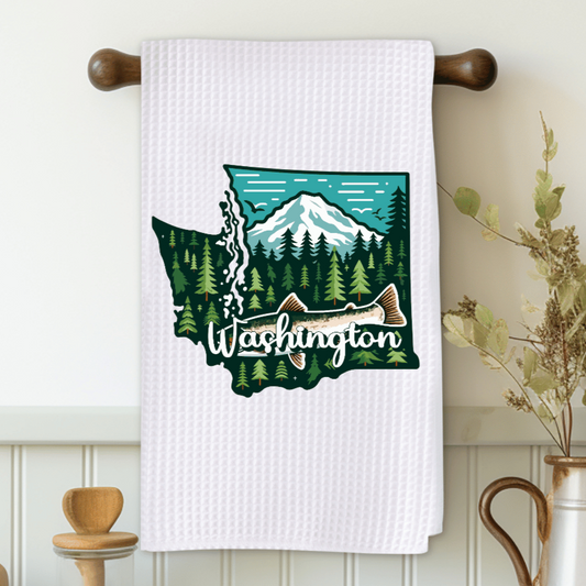 Washington Microfiber Decorative Towel