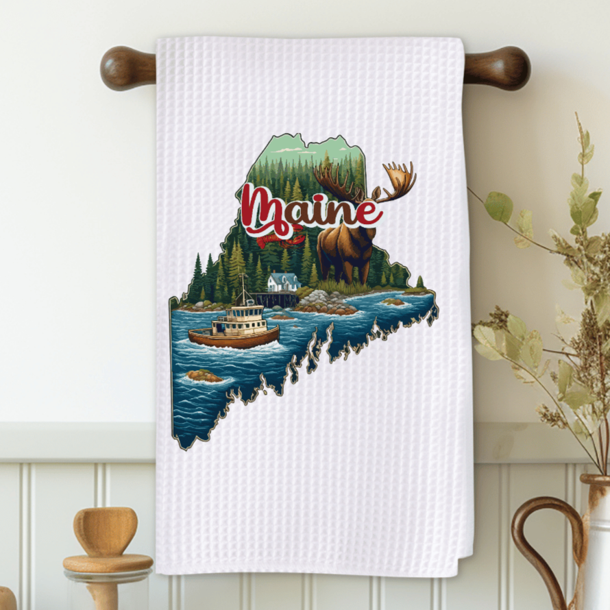 Maine Microfiber Decorative Towel
