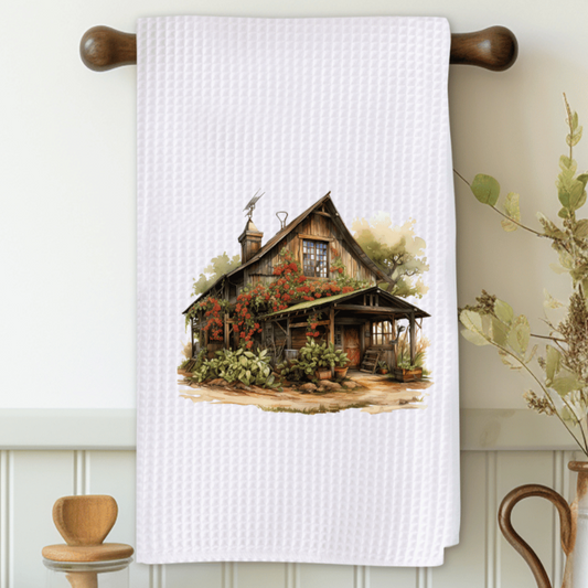 Barn Microfiber Decorative Towel