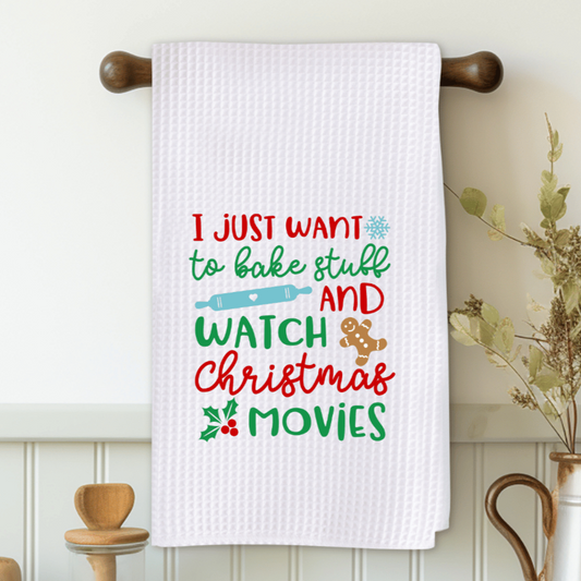 Bake Stuff Microfiber Decorative Towel