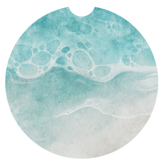 Ocean Waves Car Coaster Set