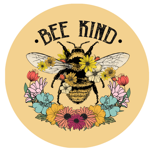 Bee Kind Car Coaster Set