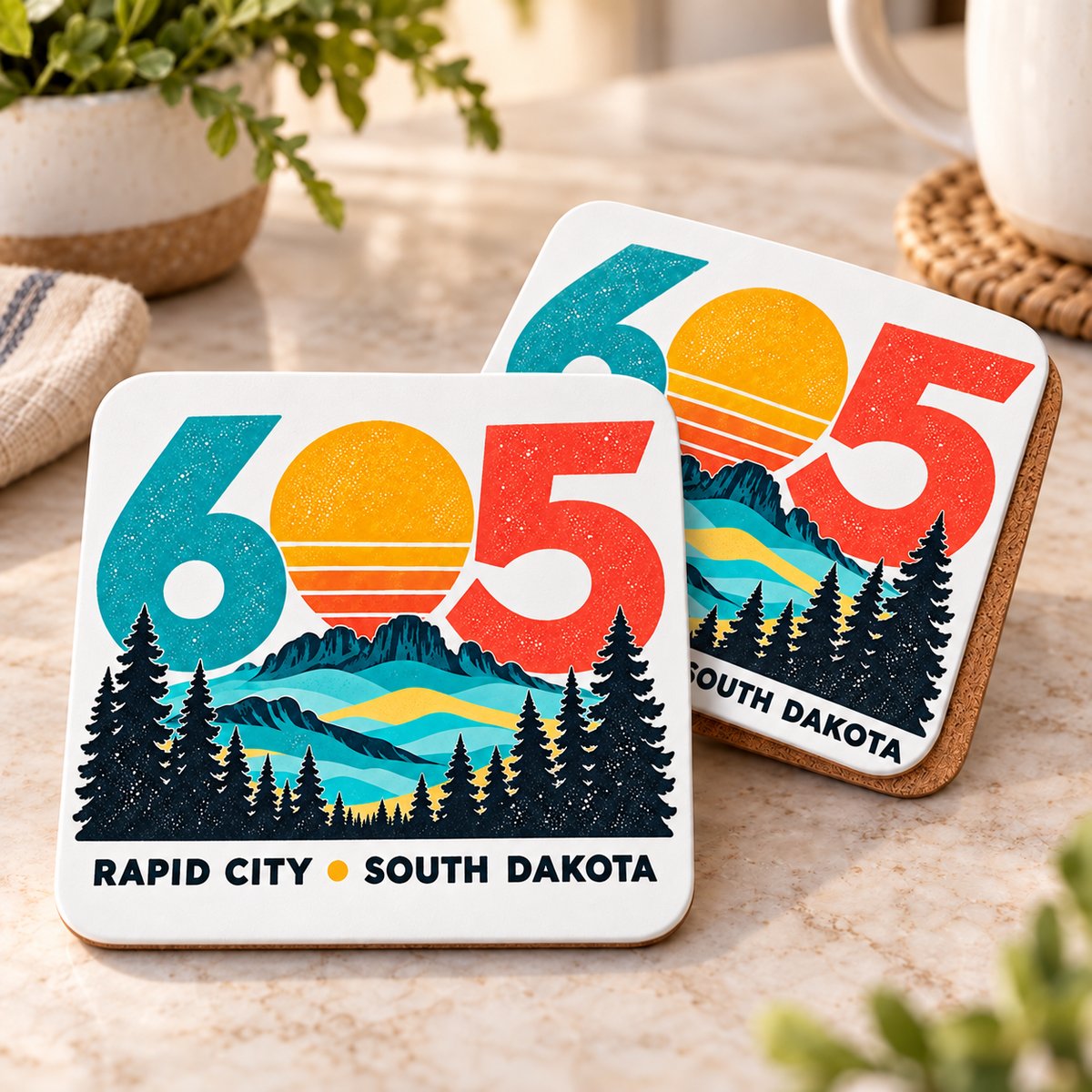 CSC-MTD1 — 605 Rapid City Black Hills | MY TOWN COLLECTION product mockup