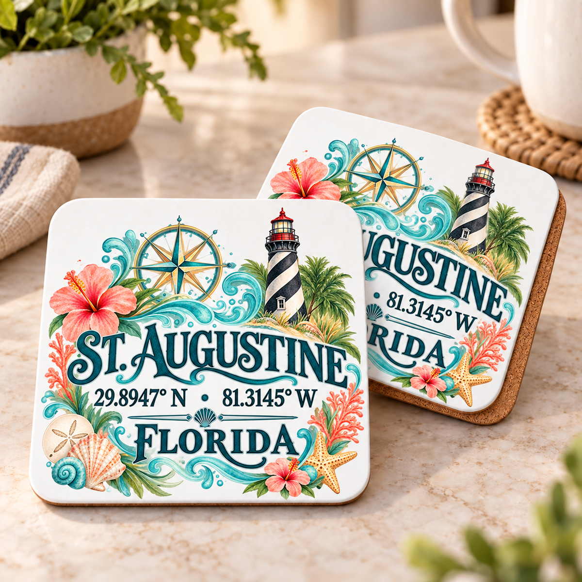 CSC-MTD9 — St. Augustine Coastal Coordinates | MY TOWN COLLECTION product mockup