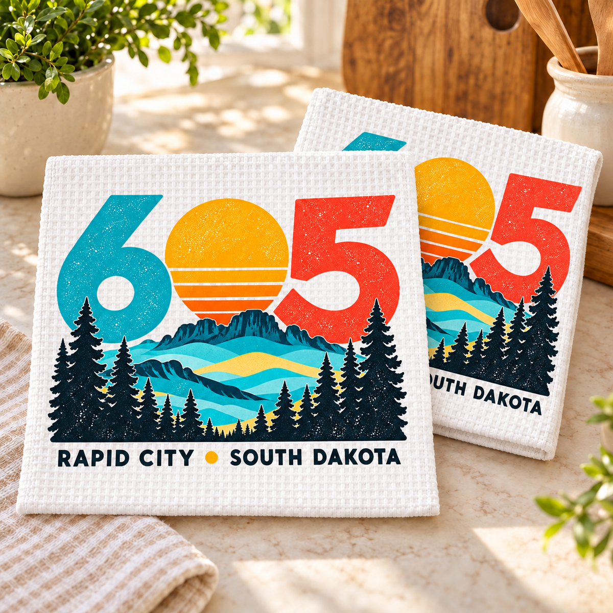 DC-MTD1 — 605 Rapid City Black Hills | MY TOWN COLLECTION product mockup