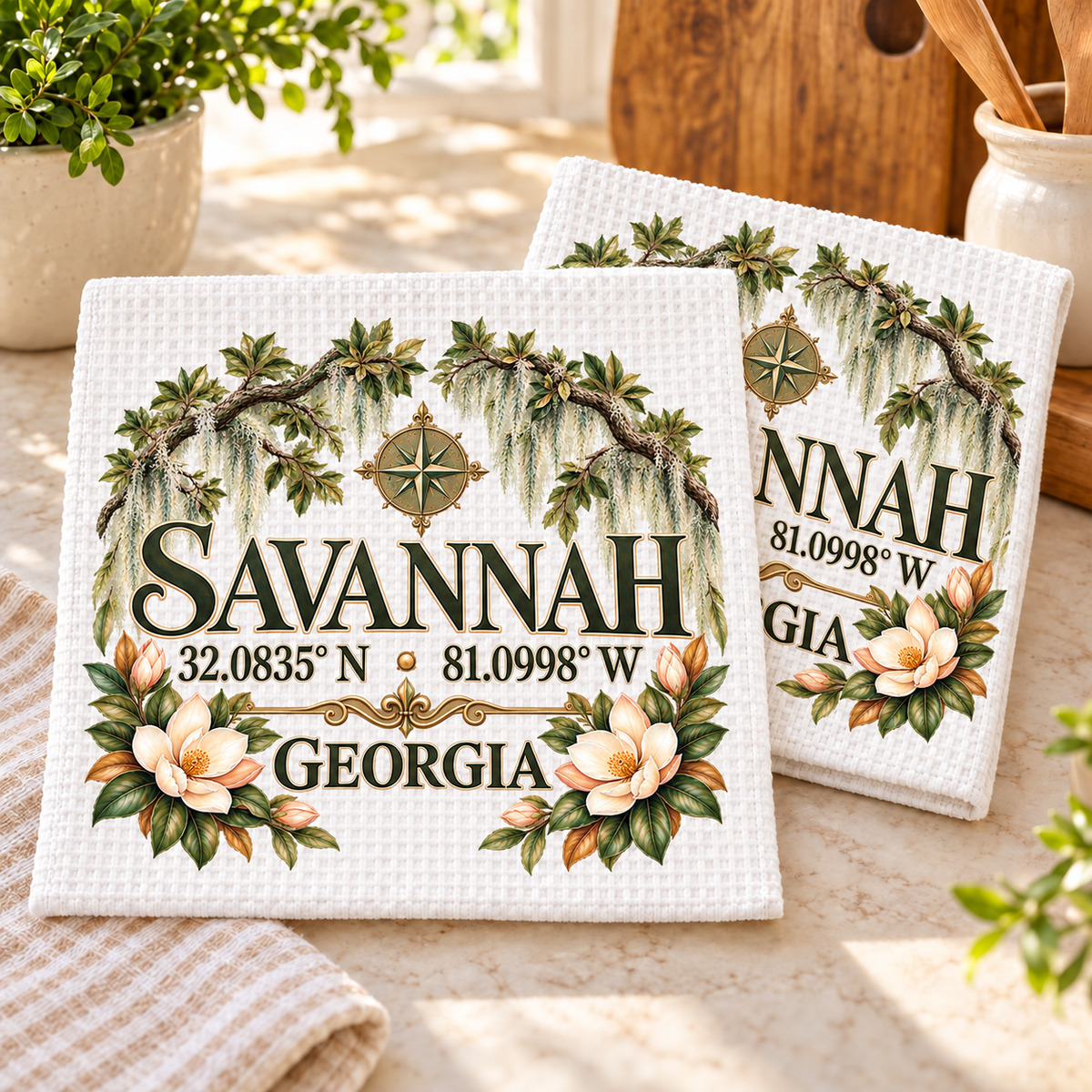 DC-MTD5 — Savannah Botanical Coordinates | MY TOWN COLLECTION product mockup