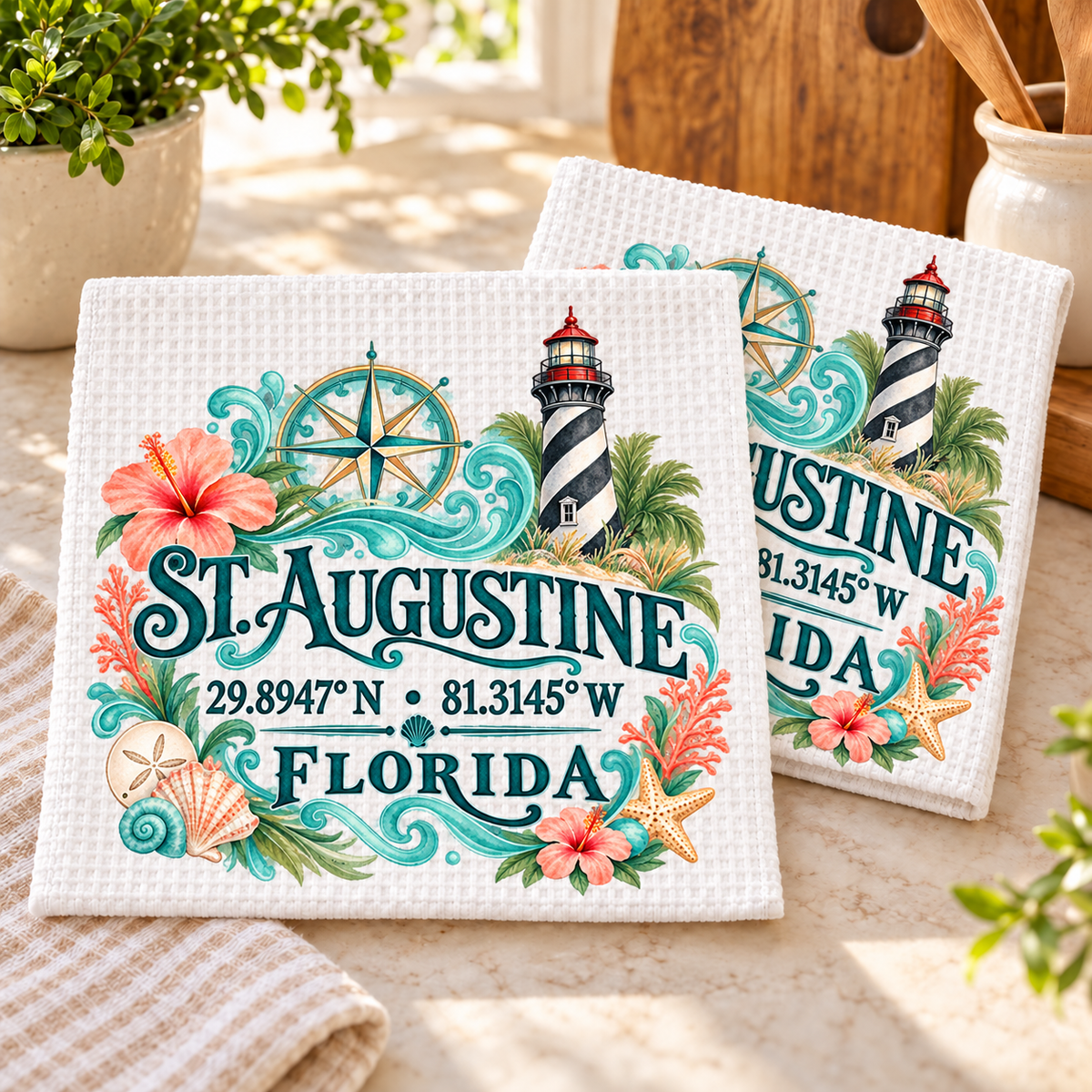 DC-MTD9 — St. Augustine Coastal Coordinates | MY TOWN COLLECTION product mockup