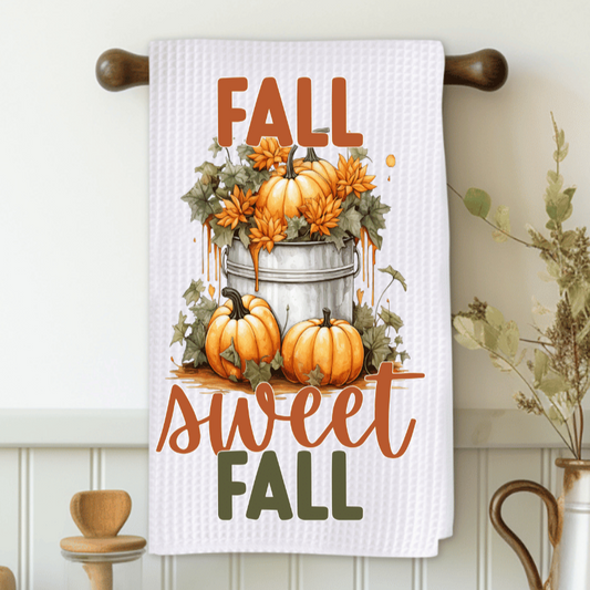 Fall Sweet Fall Microfiber Decorative Towel