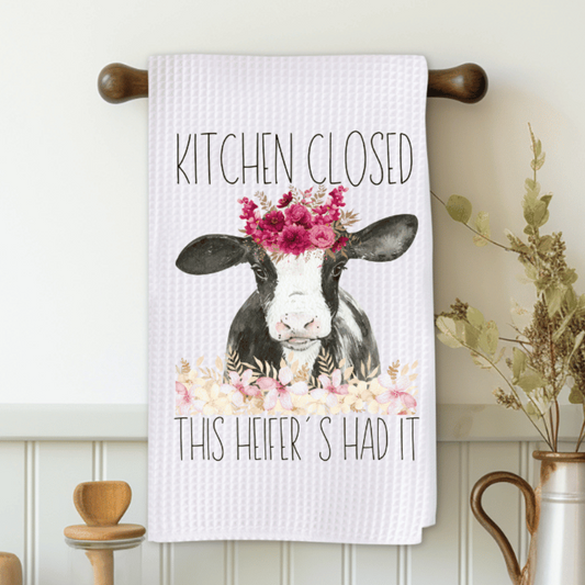 Kitchen Closed Microfiber Decorative Towel