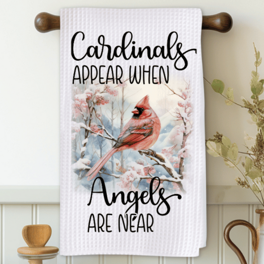 Cardinals Appear Microfiber Decorative Towel
