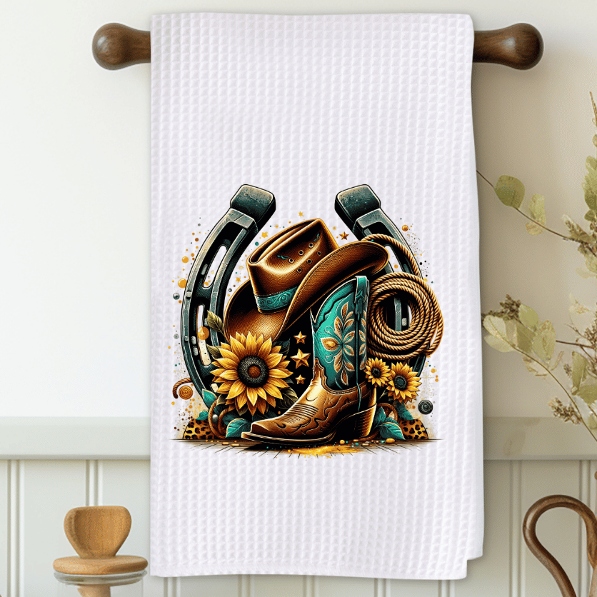 SouthWest Boots Microfiber Decorative Towel
