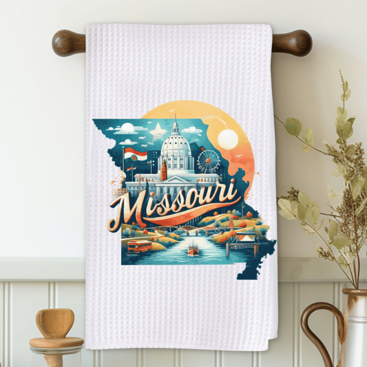 Missouri Microfiber Decorative Towel