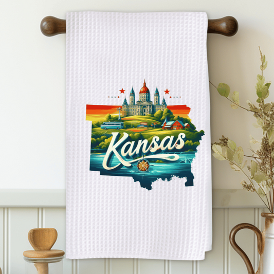 Kansas Microfiber Decorative Towel