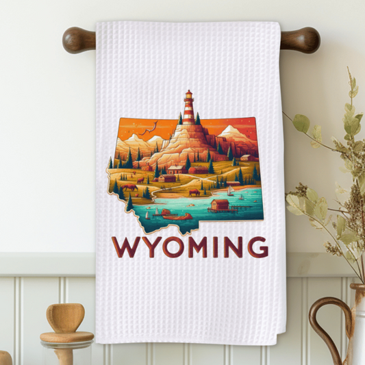 Wyoming Microfiber Decorative Towel