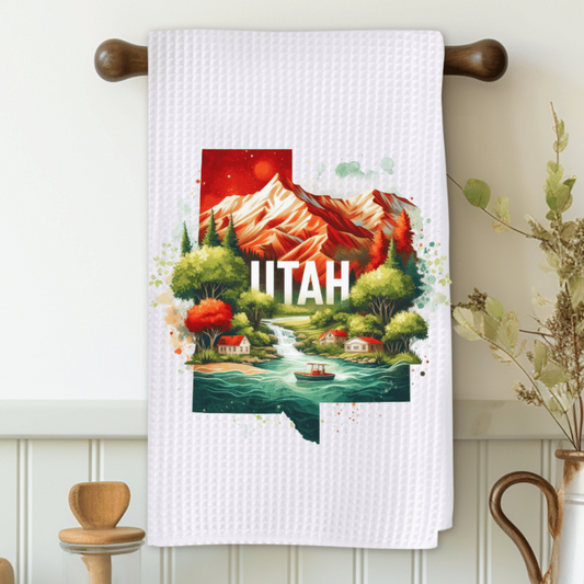 Utah Microfiber Decorative Towel