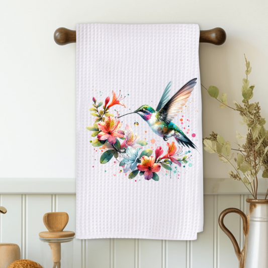 Hummingbird Microfiber Decorative Towel