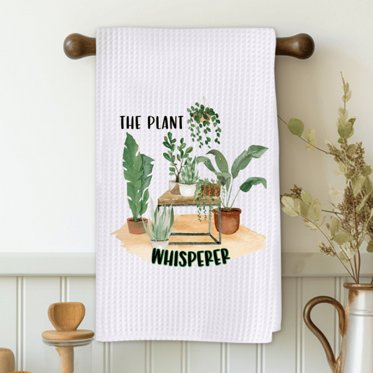 The Plant Whisperer Microfiber Decorative Towel