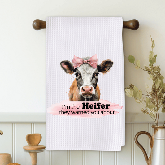 I'm The Heifer Microfiber Decorative Towel