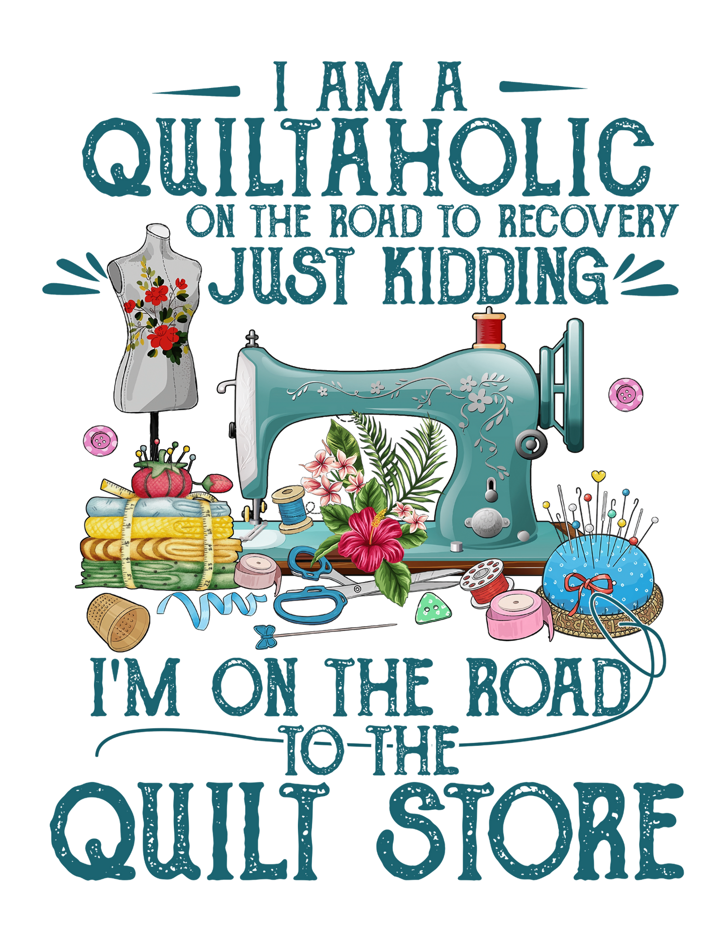 I Am A Quiltaholic Microfiber Decorative Towel