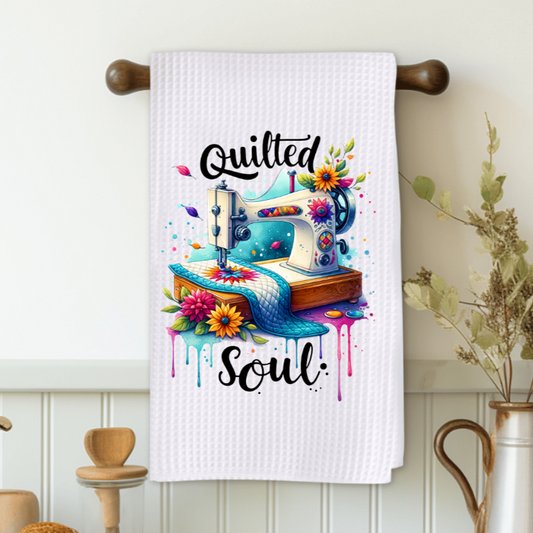 Quilted Soul Microfiber Decorative Towel