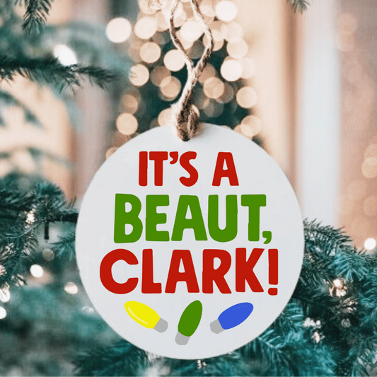 It's A Beaut Clark Metal Ornament