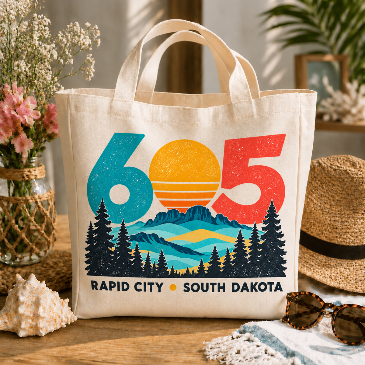 LGT-MTD1 — 605 Rapid City Black Hills | MY TOWN COLLECTION product mockup