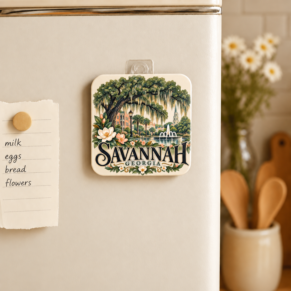 MAG-MTD4 — Savannah Live Oak & Fountain | MY TOWN COLLECTION product mockup