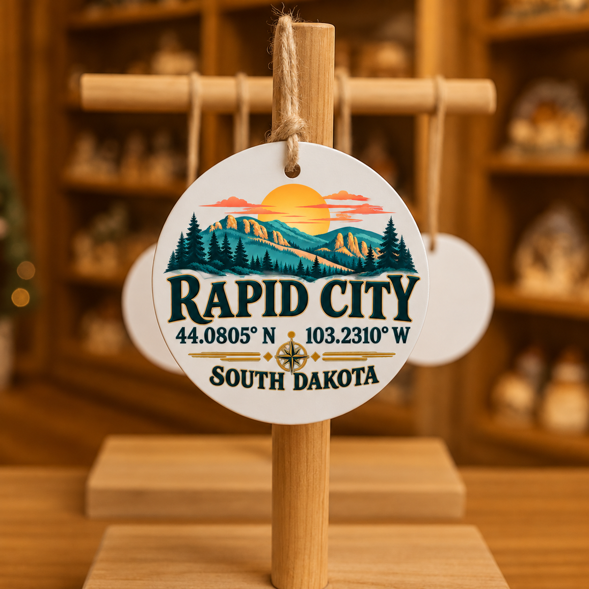 MTO-MTD6 — Rapid City Coordinates | MY TOWN COLLECTION product mockup