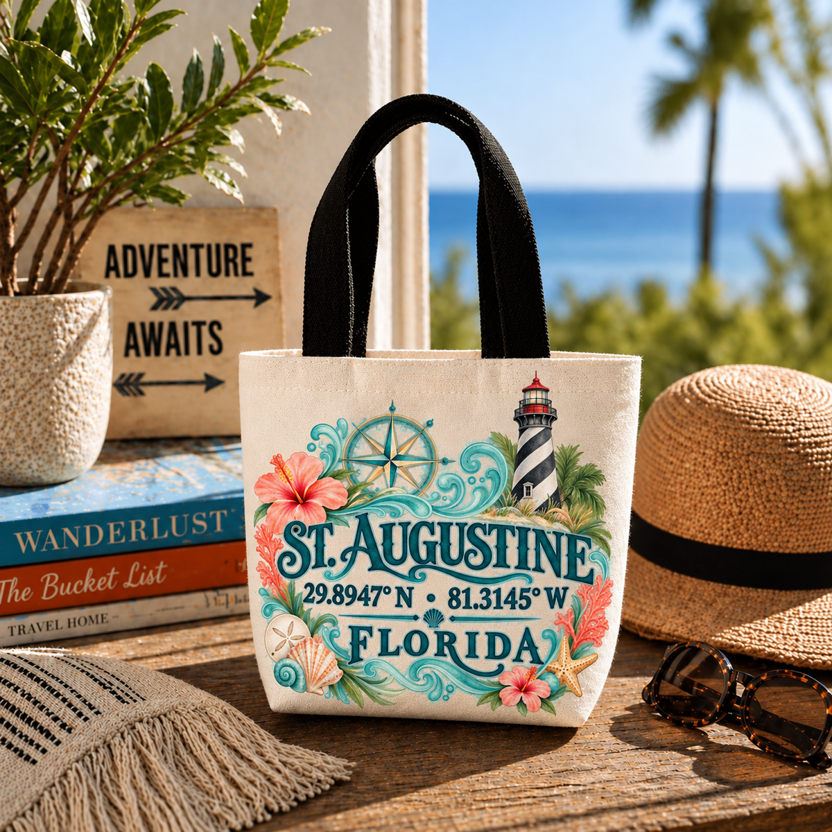 SMT-MTD9 — St. Augustine Coastal Coordinates | MY TOWN COLLECTION product mockup